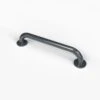 Nyma Care Grab Rail With Concealed Fixings - 455mm - Stainless Steel - Dark Grey - 210145/DG