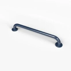 Nyma Care Grab Rail With Concealed Fixings - 600mm - Stainless Steel - Dark Blue - 210160/DB