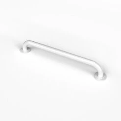Nyma Care Grab Rail With Concealed Fixings - 600mm - Stainless Steel - White - 210160/WH
