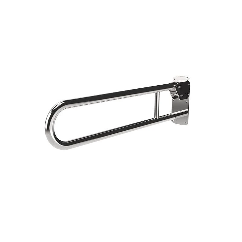 Nyma Care Hinged Lift & Lock Support Rail - 800mm - Polished Stainless Steel - 211880/SP 3 Nyma Care Hinged Lift & Lock Support Rail - 800mm - Polished Stainless Steel - 211880/SP