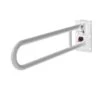 Nyma Care Removable Hinged Rail - 800mm - Stainless Steel - White - 240380/WH 1 Nyma Care Removable Hinged Rail - 800mm - Stainless Steel - White - 240380/WH -Bliss Bath Shop n y nyma 240380 wh
