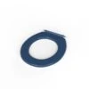 Nyma Pro Ring Only Toilet Seat With Pillar Hinge - Stainless Steel - Dark Blue - 260015/DB -Bliss Bath Shop n y nyma 260015 db