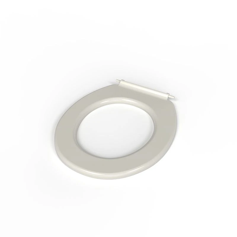 Nyma Pro Ring Only Toilet Seat With Pillar Hinge - Stainless Steel - White - 260015/WH 3 Nyma Pro Ring Only Toilet Seat With Pillar Hinge - Stainless Steel - White - 260015/WH