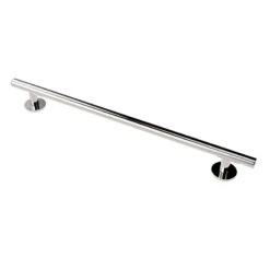 Nyma Style Luxury Straight Grab Rail With Concealed Fixings - 900mm - Polished Stainless Steel - 311490/SP