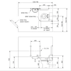 Nyma Pro Close Coupled Doc M Pack For Toilet With Exposed Fixings - Steel - White - DM200K/WH 5 Nyma Pro Close Coupled Doc M Pack For Toilet With Exposed Fixings - Steel - White - DM200K/WH -Bliss Bath Shop n y nyma dm200k wh 1