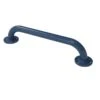 Nyma Pro Round Flange Grab Rail With Exposed Fixings - 455mm - Steel - Dark Blue - GR-18/35/DB 2 Nyma Pro Round Flange Grab Rail With Exposed Fixings - 455mm - Steel - Dark Blue - GR-18/35/DB -Bliss Bath Shop n y nyma gr 18 35 db