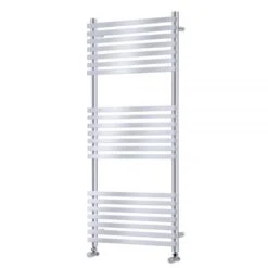 Towelrads Oxfordshire Vertical Straight Heated Towel Rail 750x500mm - White - 120954 -Bliss Bath Shop oxfordshire vertical 1 4