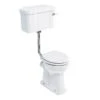 Burlington Regal Low Level & High Level WC Pan (Raised Height 48.5cm) - P16 -Bliss Bath Shop p16
