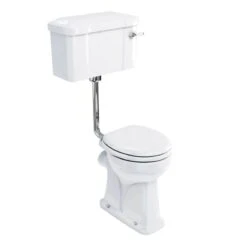Burlington Regal Low Level & High Level WC Pan (Raised Height 48.5cm) - P16