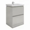 RAK Ceramics Resort Floor Standing 650mm Basin Unit - Grey - RAKRSTFSU65603 1 RAK Ceramics Resort Floor Standing 650mm Basin Unit - Grey - RAKRSTFSU65603 -Bliss Bath Shop r a rak rakrstfsu65603