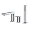 RAK Ceramics Blade 3 Hole Deck Mounted Bath Shower Mixer - RAKBLD3012