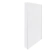 RAK Ceramics Feeling Fixed Return Glass Deflector Panel 2000mm X 250mm (Inc Fixings) - White - RAKFRP500 -Bliss Bath Shop r a rakfrp500