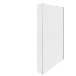 RAK Ceramics Feeling Fixed Return Glass Deflector Panel 2000mm X 250mm (Inc Fixings) - Grey - RAKFRP503