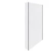 RAK Ceramics Feeling Fixed Return Glass Deflector Panel 2000mm X 250mm (Inc Fixings) - Black - RAKFRP504 -Bliss Bath Shop r a rakfrp504
