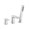 RAK Ceramics Moon 3 Hole Deck Mounted Bath Shower Mixer - Chrome - RAKMOO3012 2 RAK Ceramics Moon 3 Hole Deck Mounted Bath Shower Mixer - Chrome - RAKMOO3012 -Bliss Bath Shop r a rakmoo3012