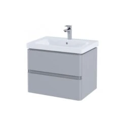 RAK Ceramics Resort Basin Unit With Double Draw - Matt Stone - RAKRSTWBU65601