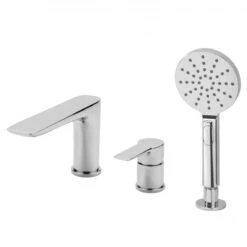 RAK Ceramics Sport 3 Hole Deck Mounted Bath Shower Mixer - RAKSPO3012