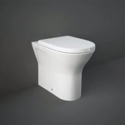 RAK Ceramics Resort Extended Height Back To Wall Toilet Pan - White - RST450BTWPAN