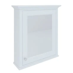 RAK Ceramics Washington 600mm Mirror Cabinet In White (W650 X H750mm) - RAKWMC60500
