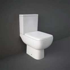 RAK Ceramics Series 600 Close Coupled WC Pan - Alpine White - S600PAN