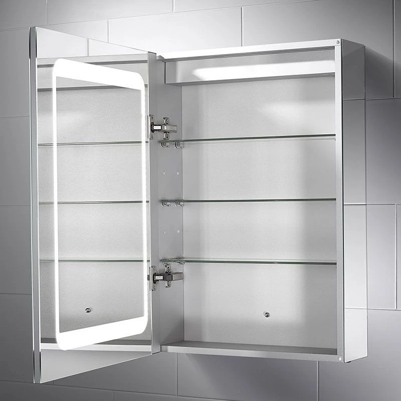 Sensio Belle Single Door Dual Lit LED Cabinet Mirror 700x500x140mm - SE30796C0 5 Sensio Belle Single Door Dual Lit LED Cabinet Mirror 700x500x140mm - SE30796C0 - Image 3
