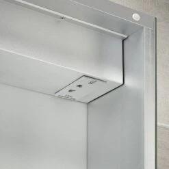 Sensio Harlow Single Door Diffused LED Cabinet Mirror 700x500x132mm - SE31194C0 -Bliss Bath Shop s e sensio se31194c0 4