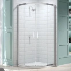 Merlyn 8 Series 2 Door Quadrant Shower Enclosure With Tray 800 X 800mm - MS83211