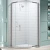 Merlyn 8 Series 1 Door Quadrant Shower Enclosure With Tray 900 X 900mm - MS83225 -Bliss Bath Shop s e series 8 1door quadrant