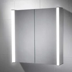 Sensio Aspen Double Bathroom Cabinet Mirror With Diffused LED's - SE30816C0 9 Sensio Aspen Double Bathroom Cabinet Mirror With Diffused LED's - SE30816C0 -Bliss Bath Shop sensio se30816c0 aspen double bathroom cabinet mirror
