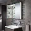 Sensio Aspen Double Bathroom Cabinet Mirror With Diffused LED's - SE30816C0 1 Sensio Aspen Double Bathroom Cabinet Mirror With Diffused LED's - SE30816C0 -Bliss Bath Shop sensio se30816c0 aspen double bathroom cabinet mirror lifestyle