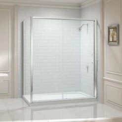 Merlyn 8 Series Side Panel 1000mm - M82231 -Bliss Bath Shop series8sliderwithsidepanel 18