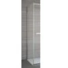 Merlyn 8 Series Frameless Hinge & Inline Side Panel 760mm - A0607B0 -Bliss Bath Shop sidepanelbifoldinline 2