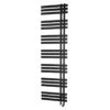 Towelrads Cobham Straight Heated Towel Rail - Black - 1800x500mm - 120889