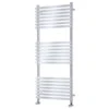 Towelrads Oxfordshire Vertical Straight Heated Towel Rail 1500x500mm - Anthracite - 120959 -Bliss Bath Shop t o towelrads 120959