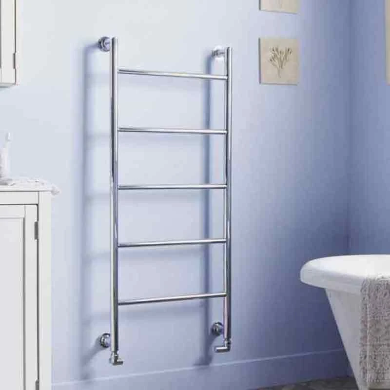 Towelrads Ballymore Heated Towel Rail 1200x560mm - Chrome - 128023 4 Towelrads Ballymore Heated Towel Rail 1200x560mm - Chrome - 128023 - Image 2