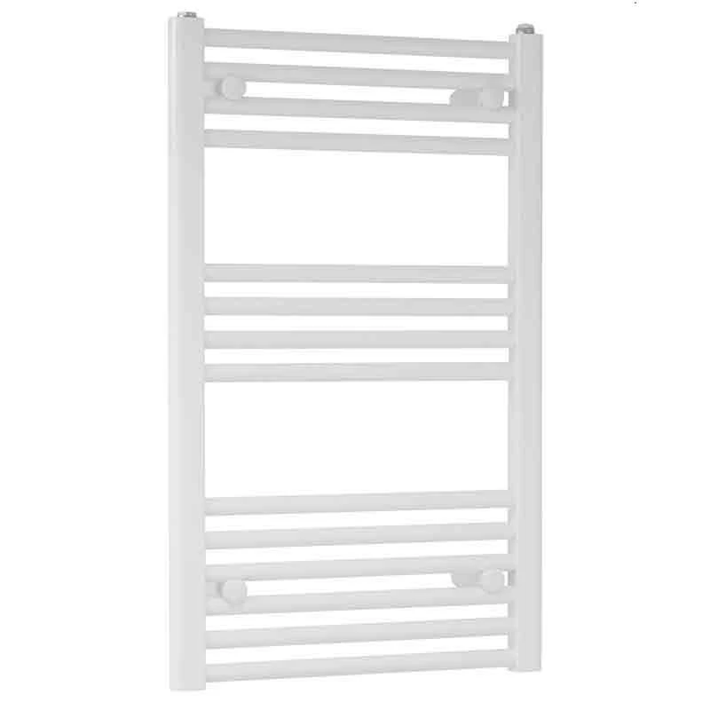 Towelrads Independent Straight Heated Towel Rail 800x600mm - White - 130013 3 Towelrads Independent Straight Heated Towel Rail 800x600mm - White - 130013