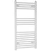 Towelrads Independent Straight Heated Towel Rail 1000x600mm - White - 130014