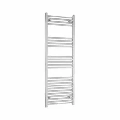 Towelrads Independent Straight Heated Towel Rail 1400x500mm - Chrome - 130046 -Bliss Bath Shop t o towelrads 130046
