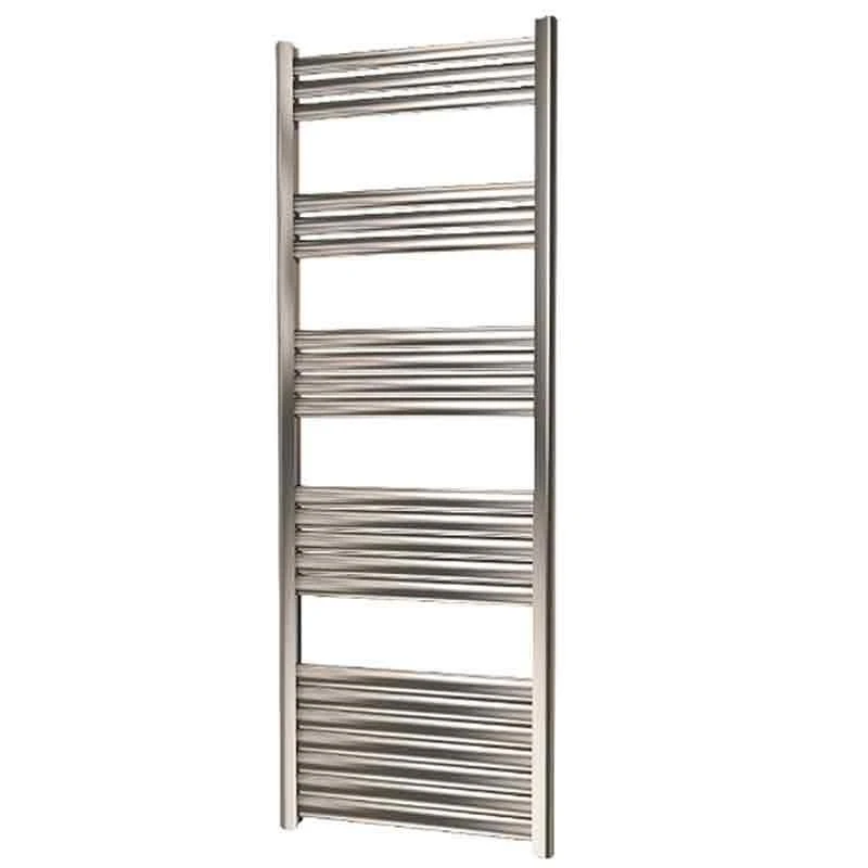 Towelrads Eton Straight Heated Towel Rail - Brushed Aluminium - 1400x300mm - 136053 4 Towelrads Eton Straight Heated Towel Rail - Brushed Aluminium - 1400x300mm - 136053 - Image 2