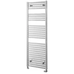 Towelrads Pisa Straight Heated Towel Rail 1400x500mm - Chrome - 140022