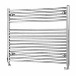 Towelrads Pisa Straight Heated Towel Rail 600x1000mm - Chrome - 140063