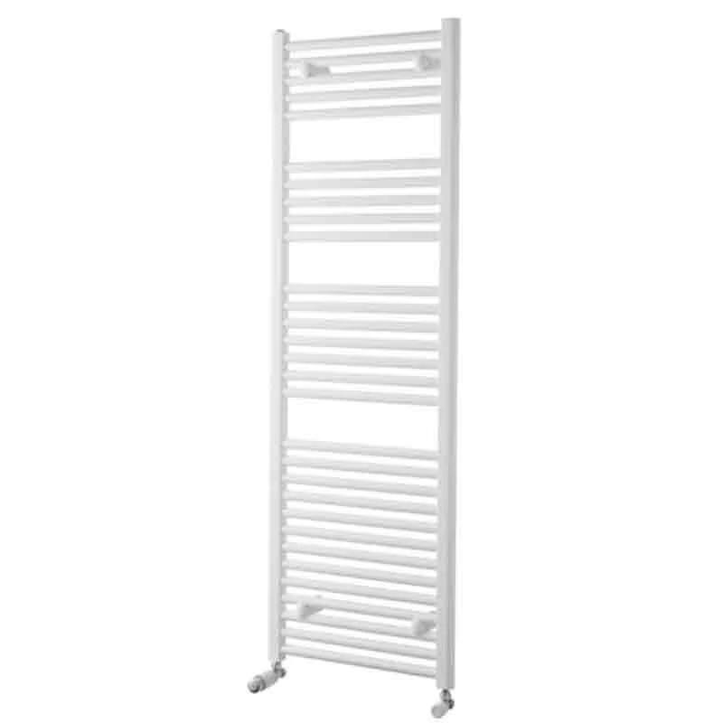 Towelrads Pisa Straight Heated Towel Rail 1500x600mm - White - 160012 3 Towelrads Pisa Straight Heated Towel Rail 1500x600mm - White - 160012