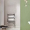 Towelrads Hamilton Curved Heated Towel Rail 700x400mm - Chrome - 180010 -Bliss Bath Shop t o towelrads 180010