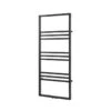 Towelrads Boxford Straight Heated Towel Rail - Black - 1200x500mm - 200028
