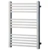 Towelrads Square Tube Straight Heated Towel Rail 800x450mm - Chrome - 210000 2 Towelrads Square Tube Straight Heated Towel Rail 800x450mm - Chrome - 210000 -Bliss Bath Shop t o towelrads 210000
