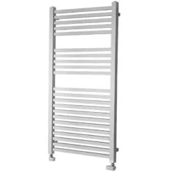 Towelrads Square Tube Straight Heated Towel Rail 1200x600mm - Chrome - 210003
