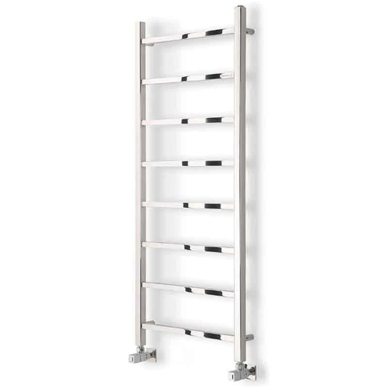 Towelrads Diva Straight Heated Towel Rail 1200x500mm - Polished Stainless Steel - 230007 4 Towelrads Diva Straight Heated Towel Rail 1200x500mm - Polished Stainless Steel - 230007 - Image 2
