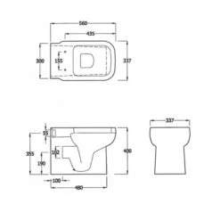 Essential Orchid Back To Wall Pan - EC3006 8 Essential Orchid Back To Wall Pan - EC3006 -Bliss Bath Shop tech 5 22