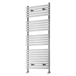 Towelrads Iridio Straight Heated Towel Rail 1200x500mm - Anthracite - 120967