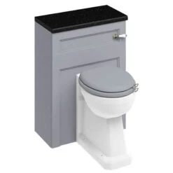 Burlington 600mm WC Unit - Grey - W60G